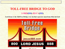 Tablet Screenshot of jesus888.com